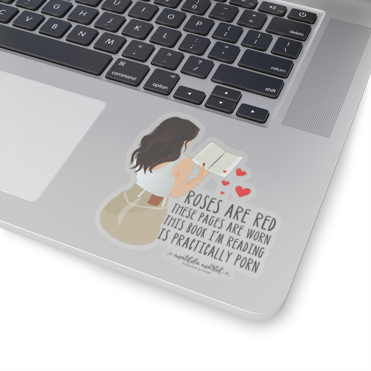 Roses are Red Kiss-Cut Stickers