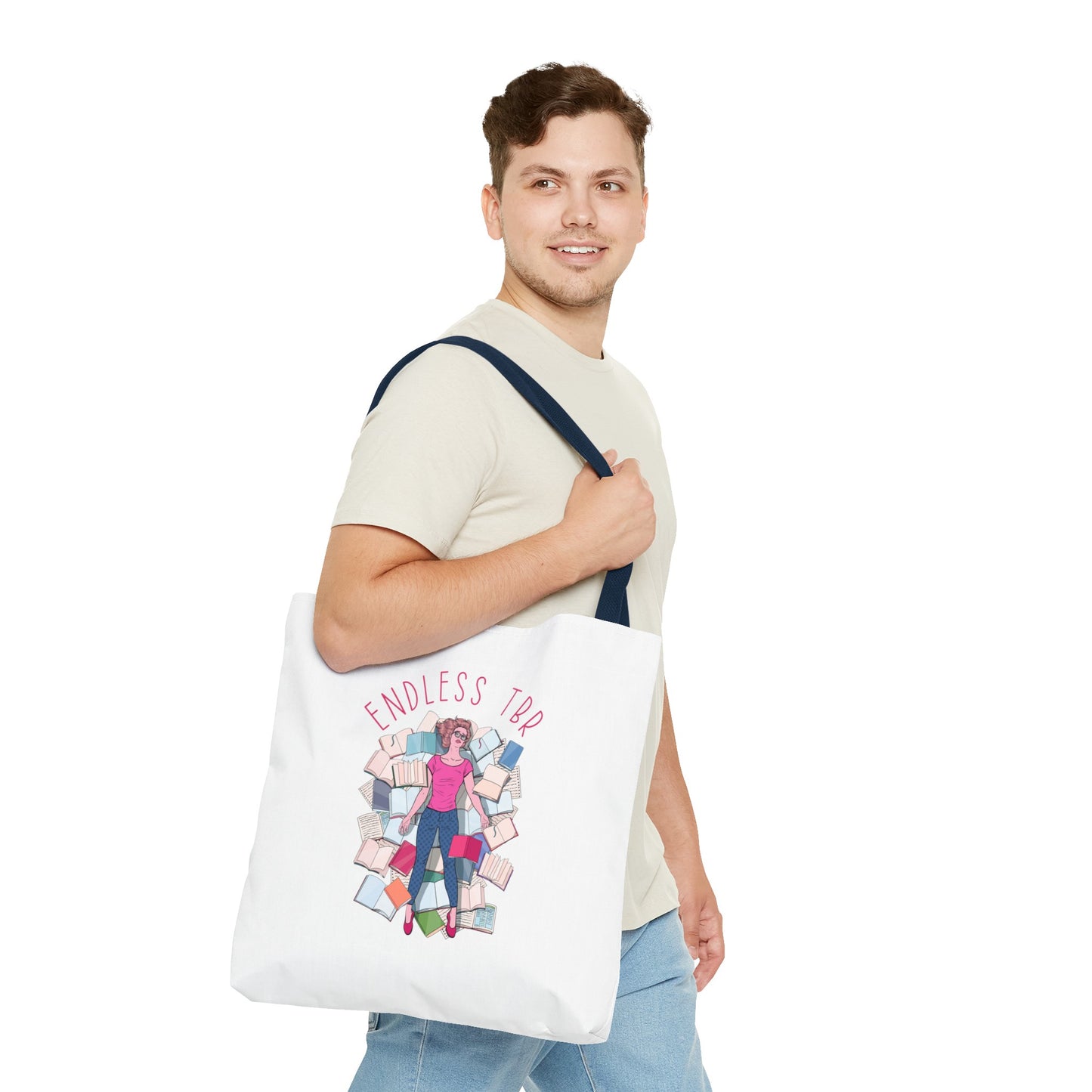 Endless TBR Tote Bag (AOP)