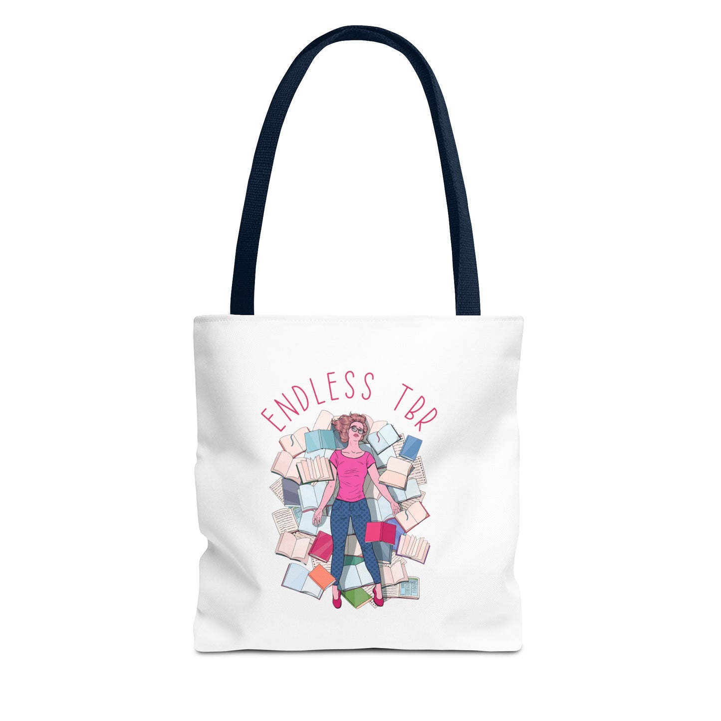 Endless TBR Tote Bag (AOP)