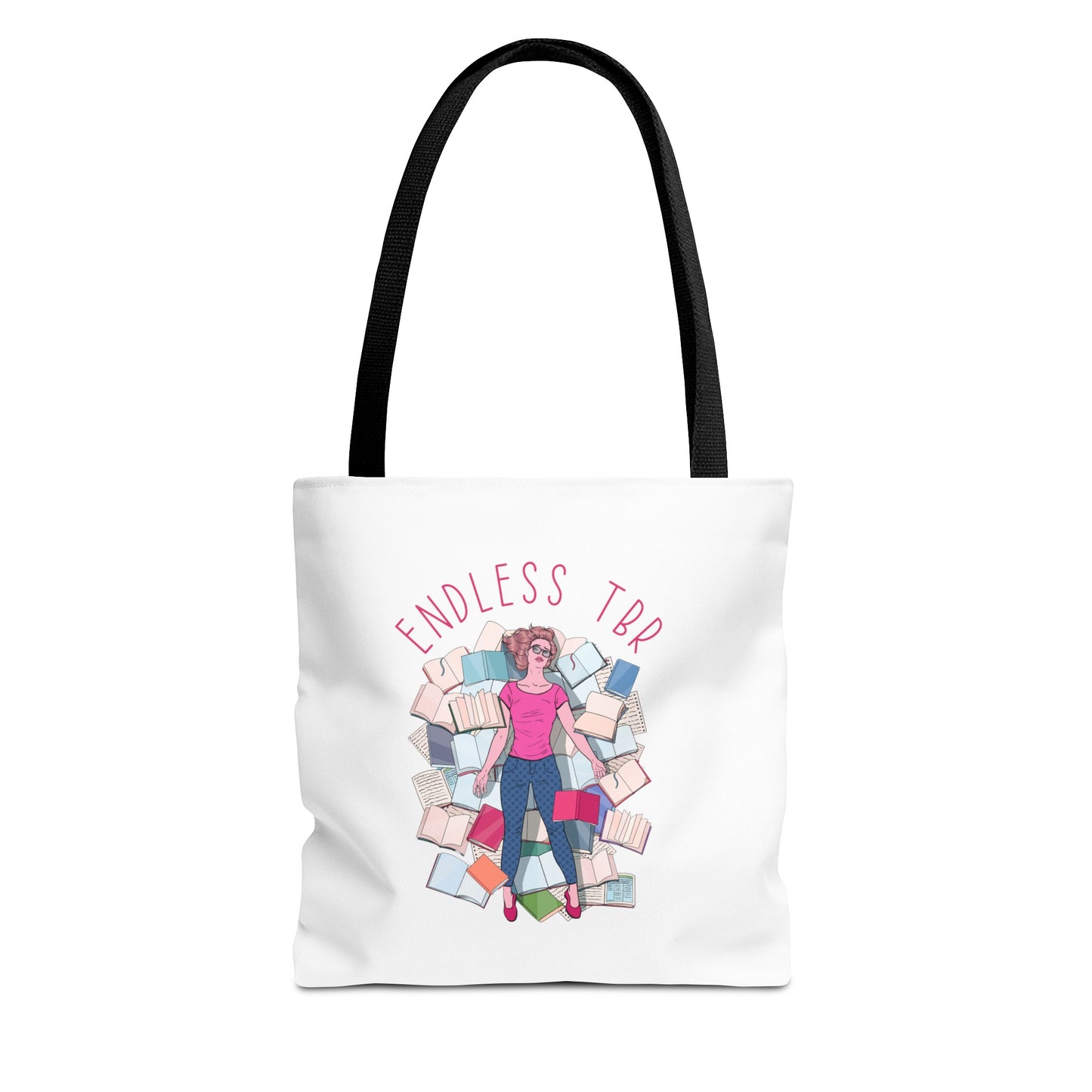 Endless TBR Tote Bag (AOP)