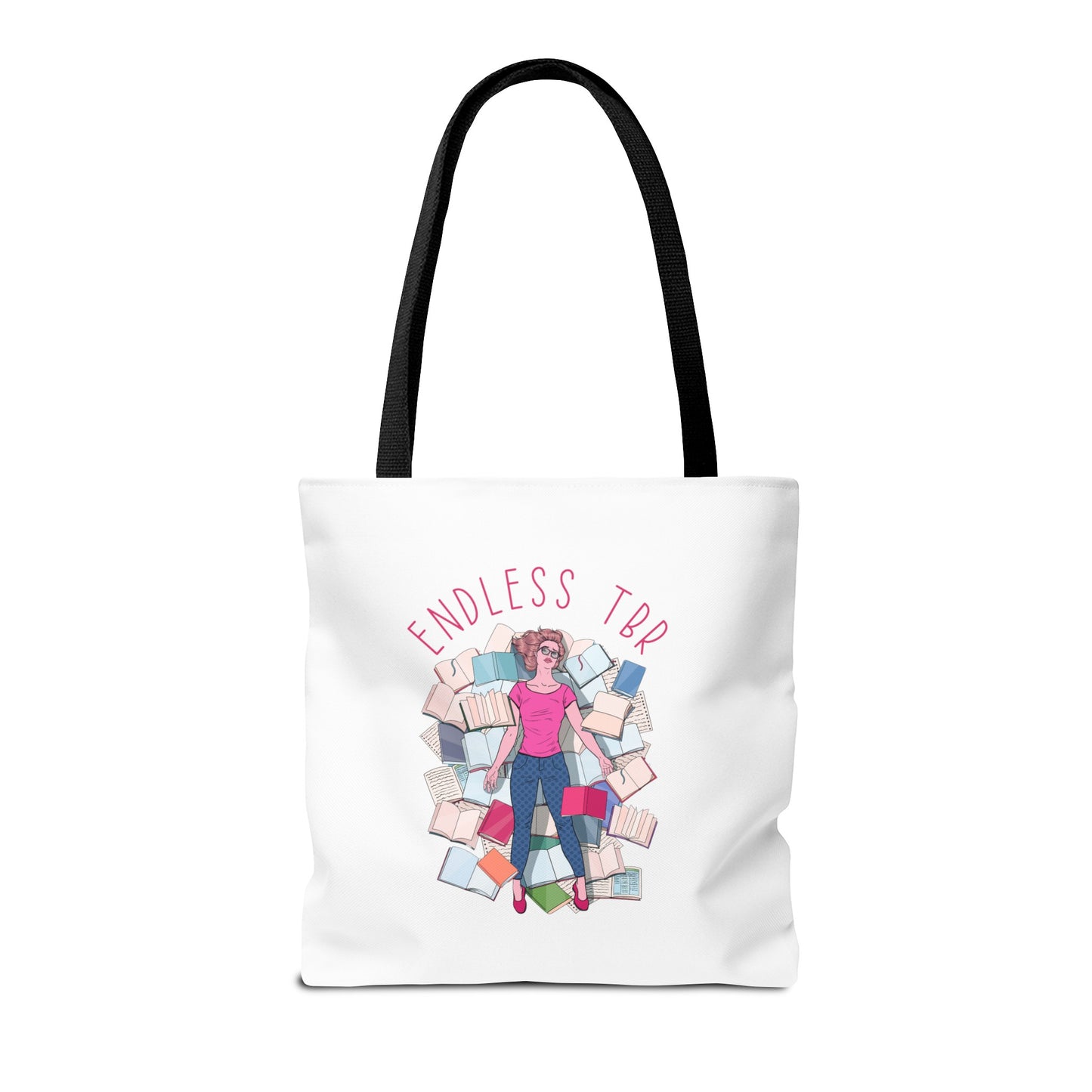 Endless TBR Tote Bag (AOP)