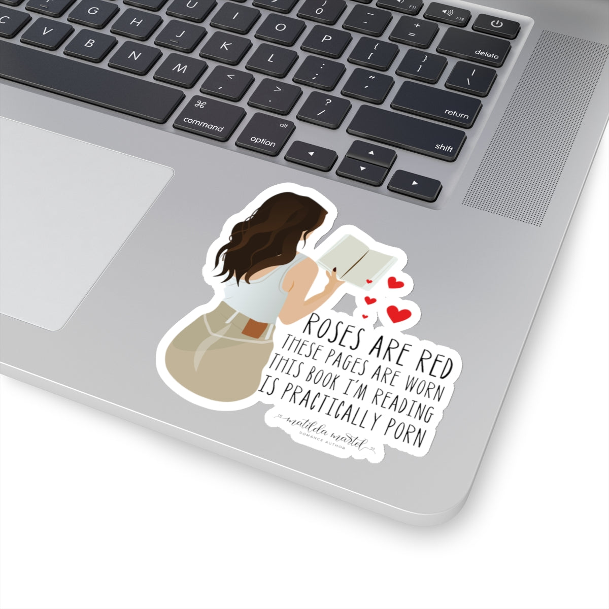 Roses are Red Kiss-Cut Stickers