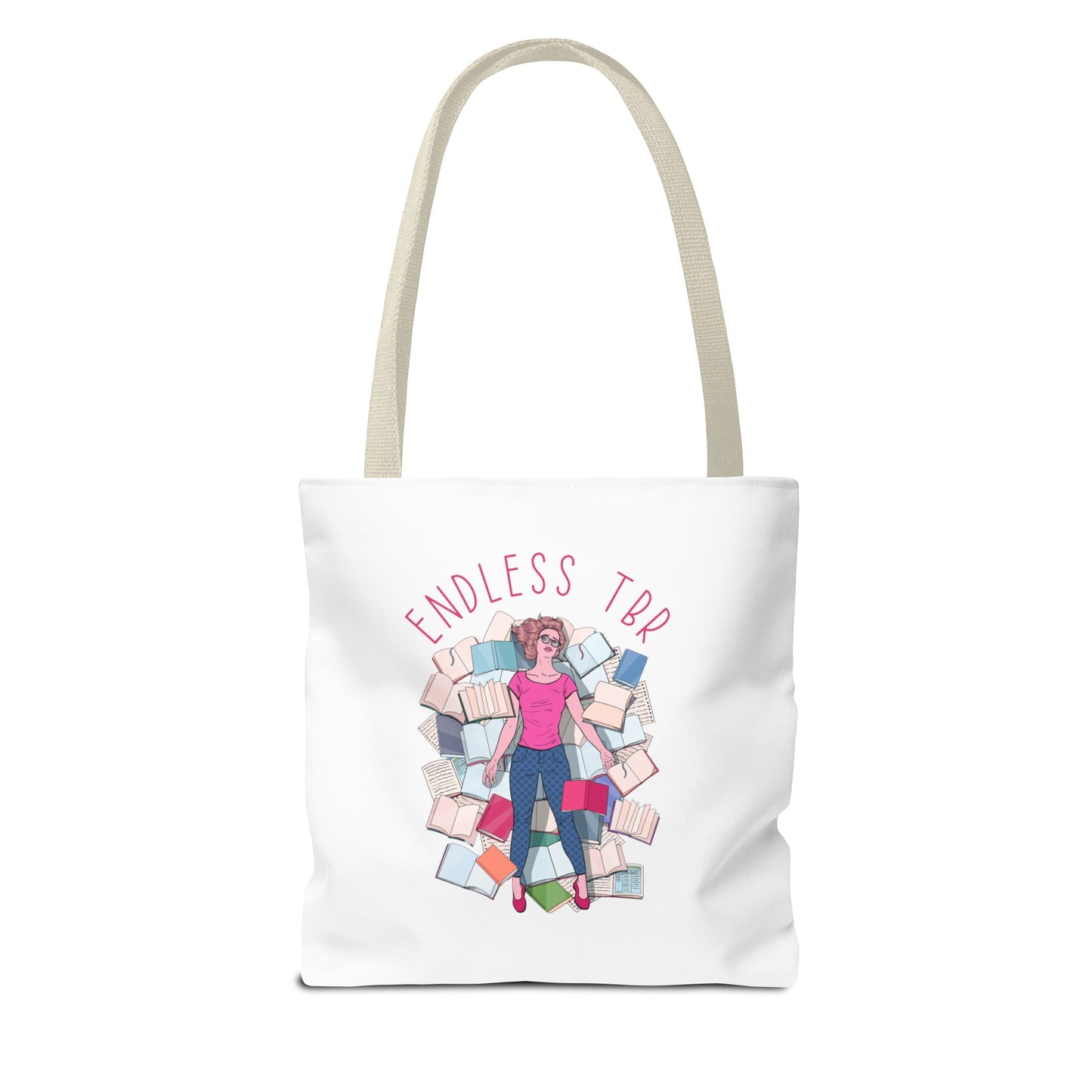 Endless TBR Tote Bag (AOP)