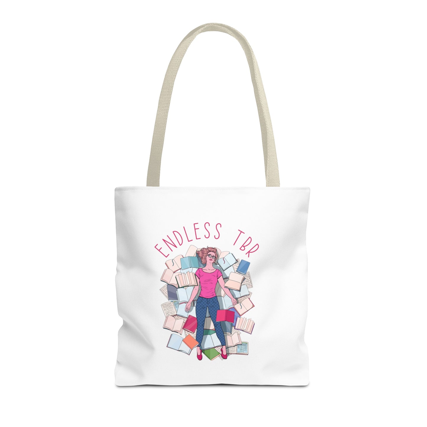 Endless TBR Tote Bag (AOP)