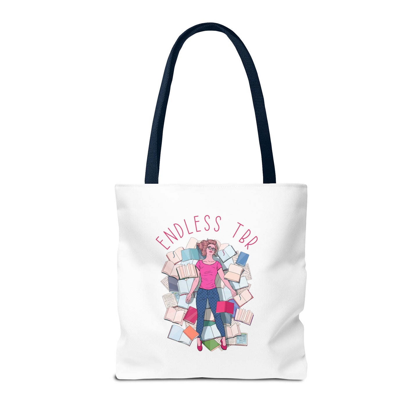 Endless TBR Tote Bag (AOP)