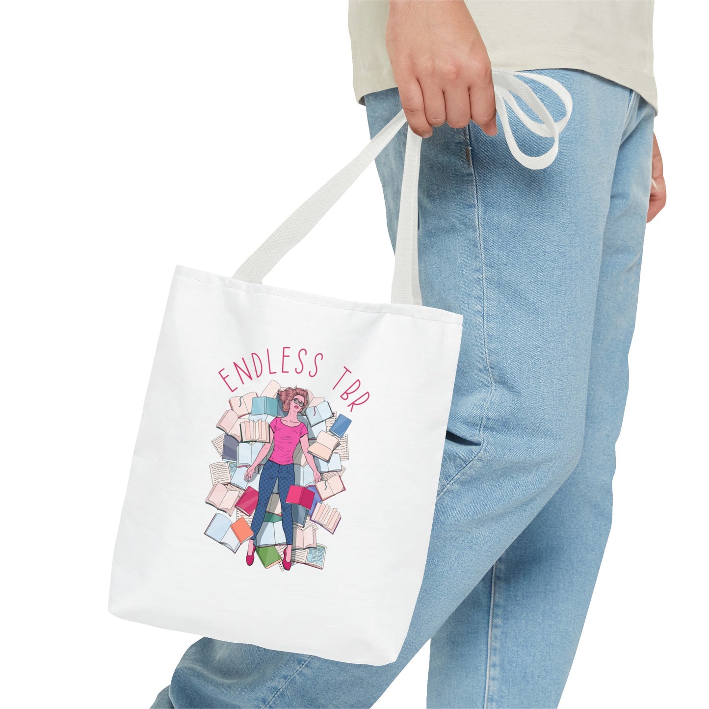 Endless TBR Tote Bag (AOP)
