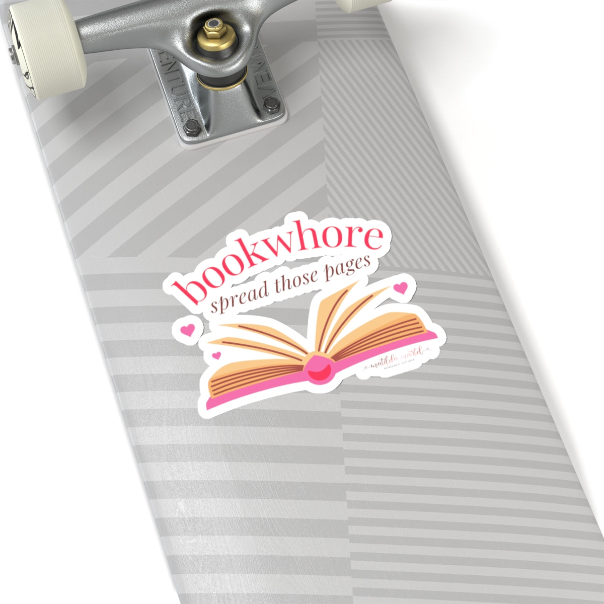 BookWhore Kiss-Cut Stickers