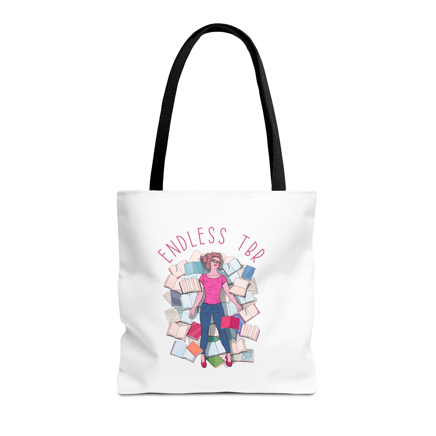 Endless TBR Tote Bag (AOP)