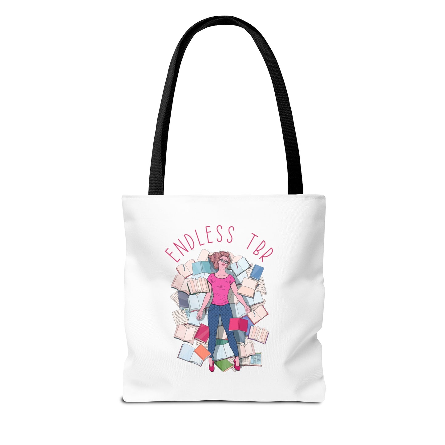 Endless TBR Tote Bag (AOP)