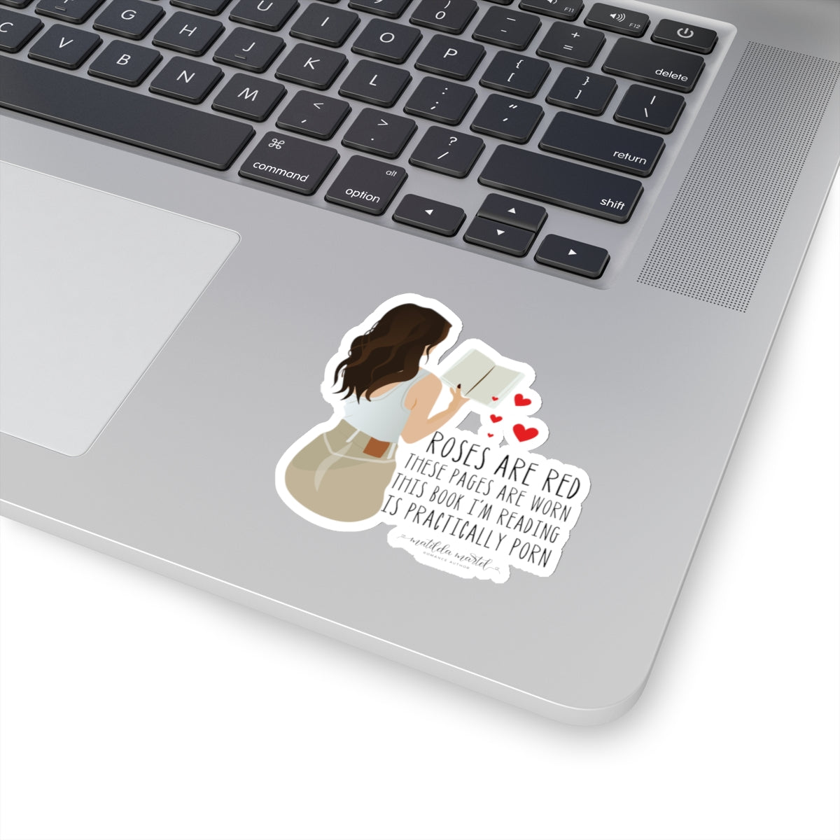 Roses are Red Kiss-Cut Stickers