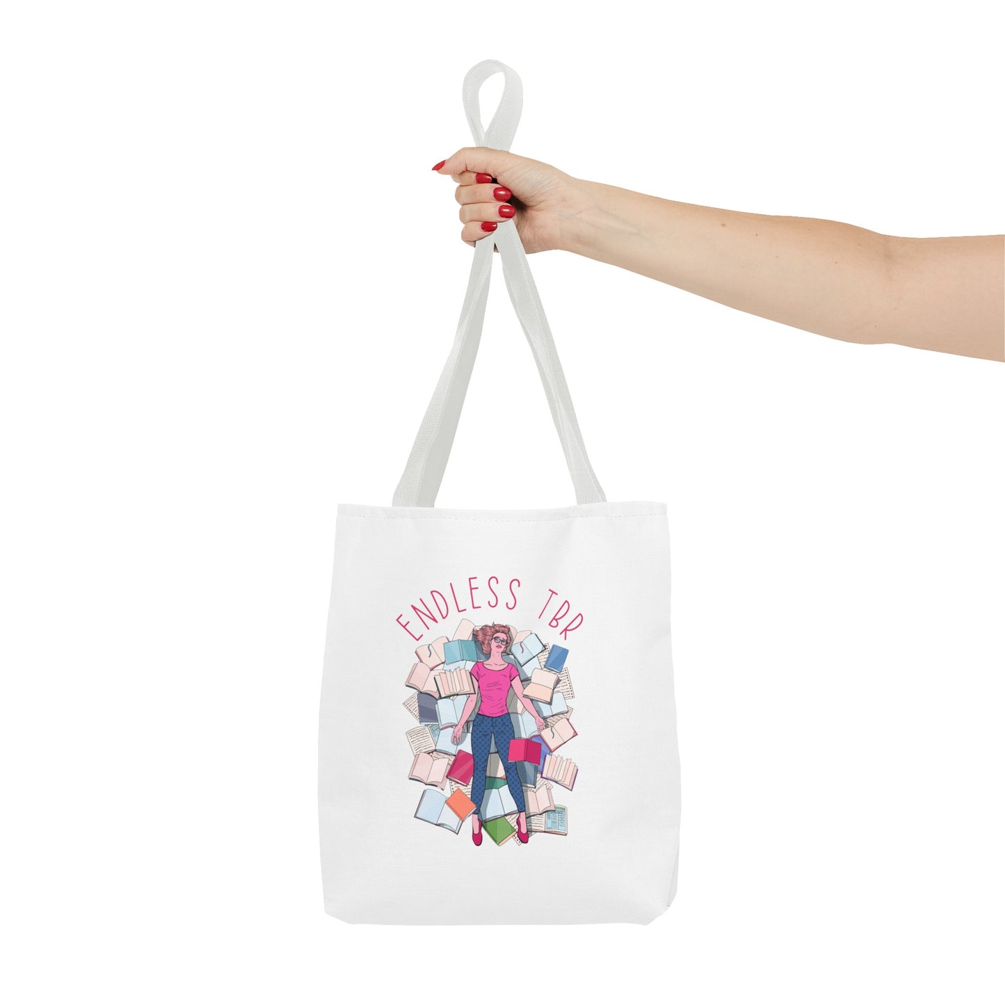 Endless TBR Tote Bag (AOP)