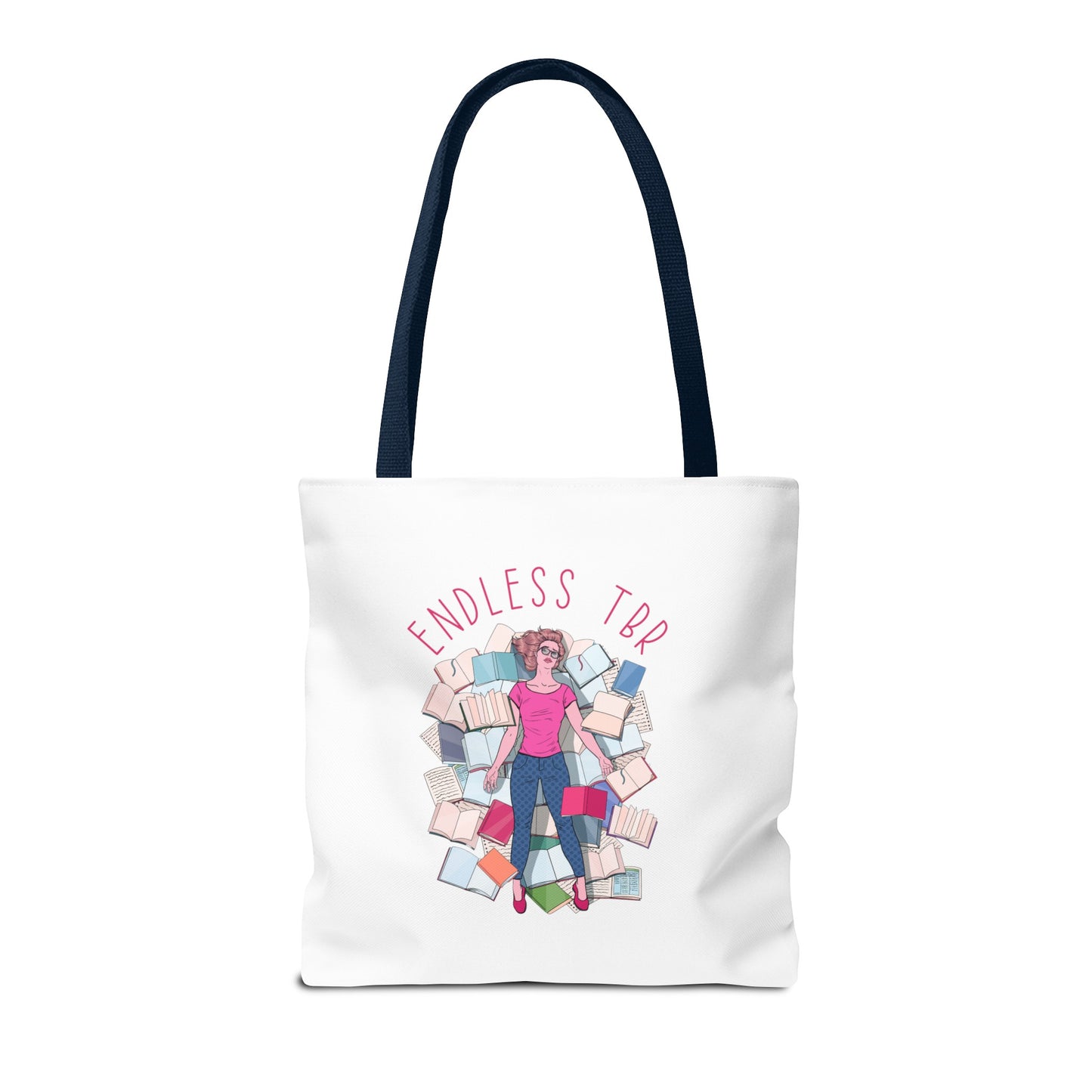 Endless TBR Tote Bag (AOP)