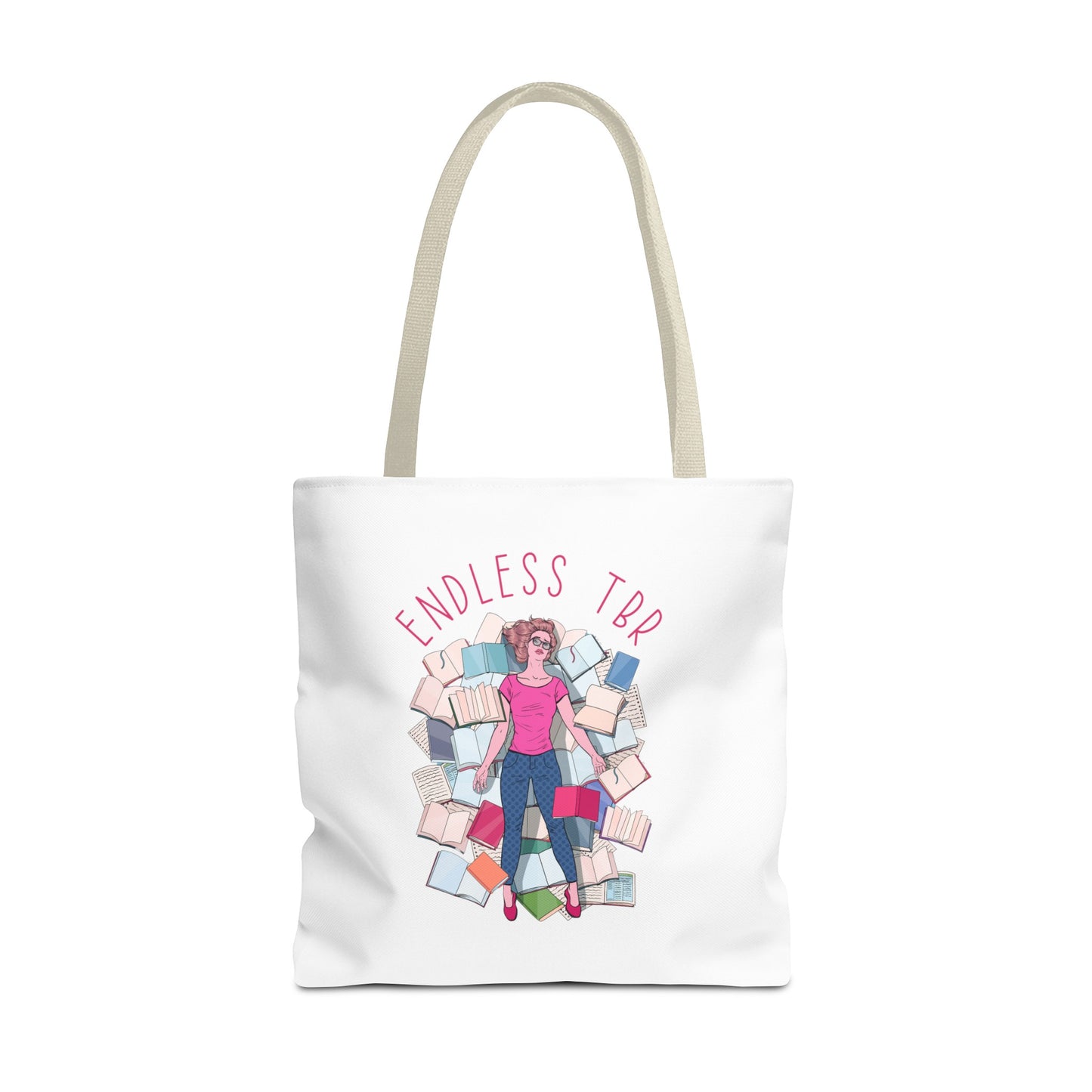 Endless TBR Tote Bag (AOP)