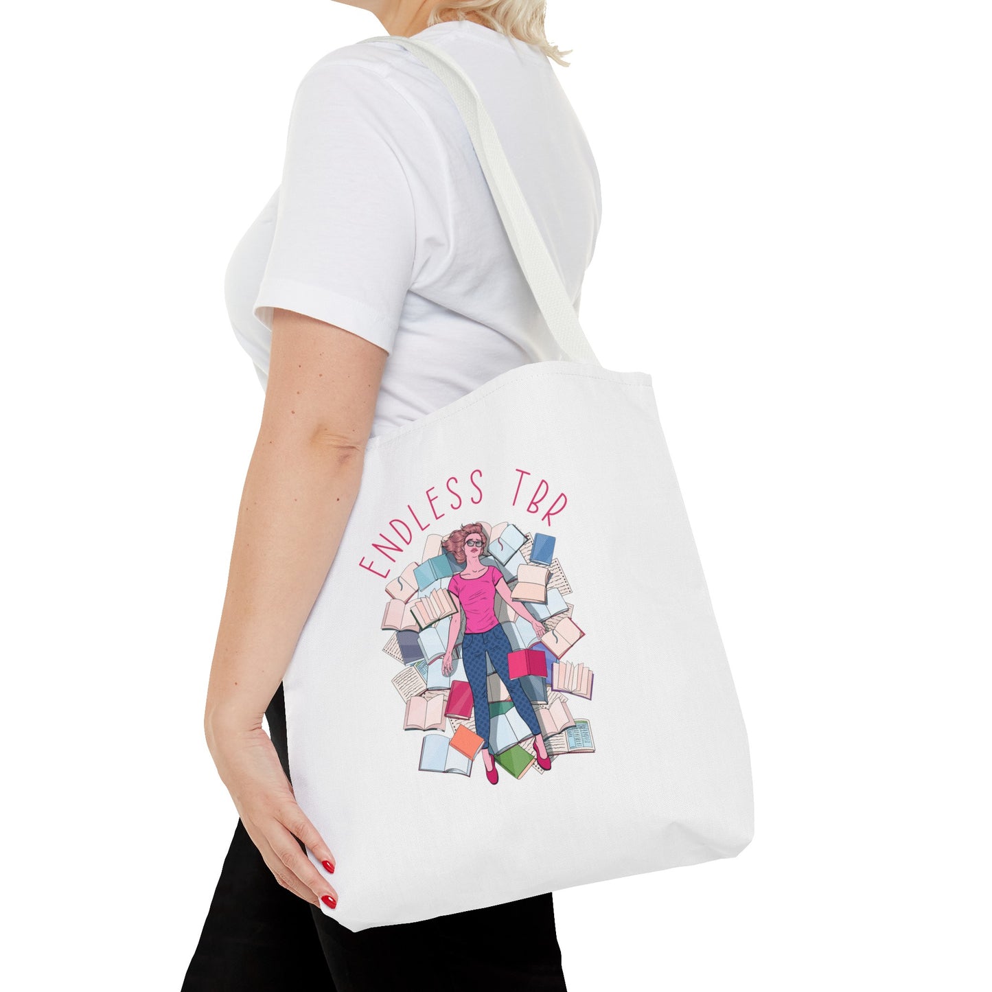 Endless TBR Tote Bag (AOP)