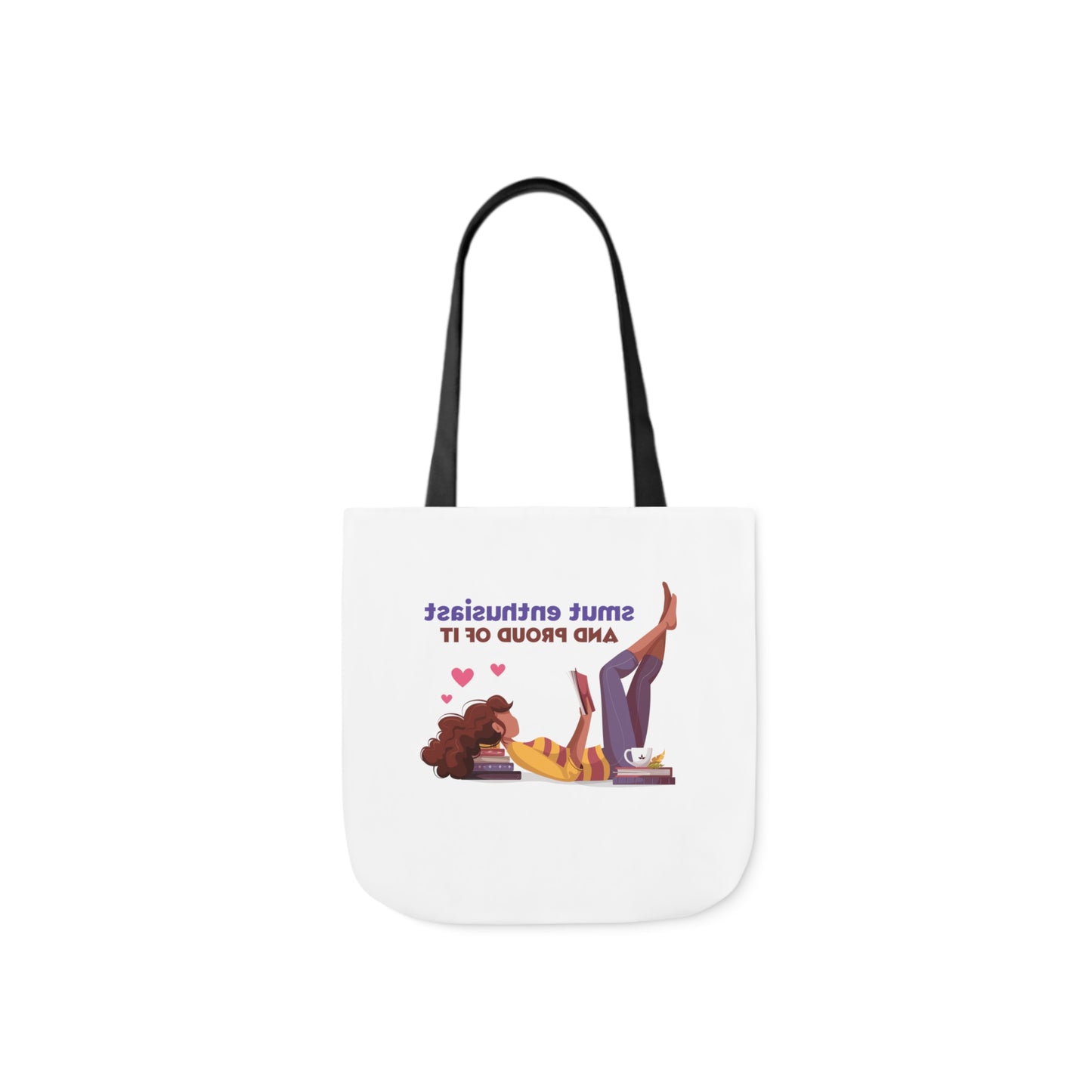 SMUT ENTHUSIAST Canvas Tote Bag, 5-Color Straps