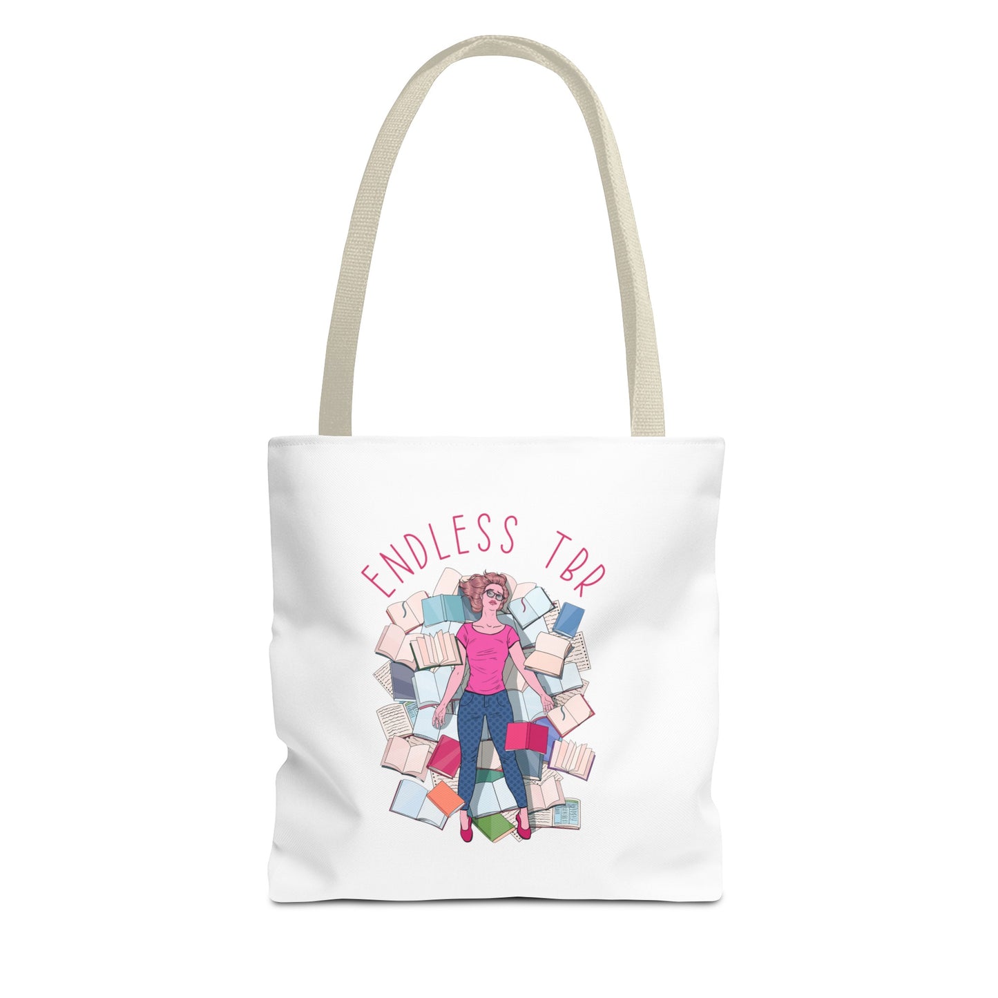 Endless TBR Tote Bag (AOP)