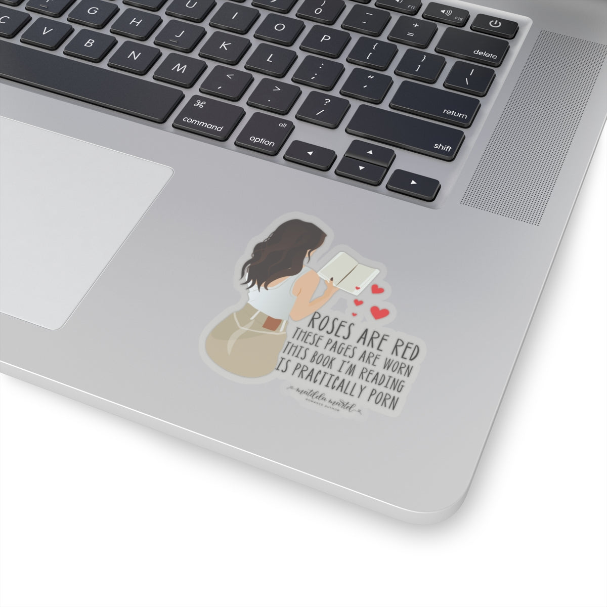 Roses are Red Kiss-Cut Stickers