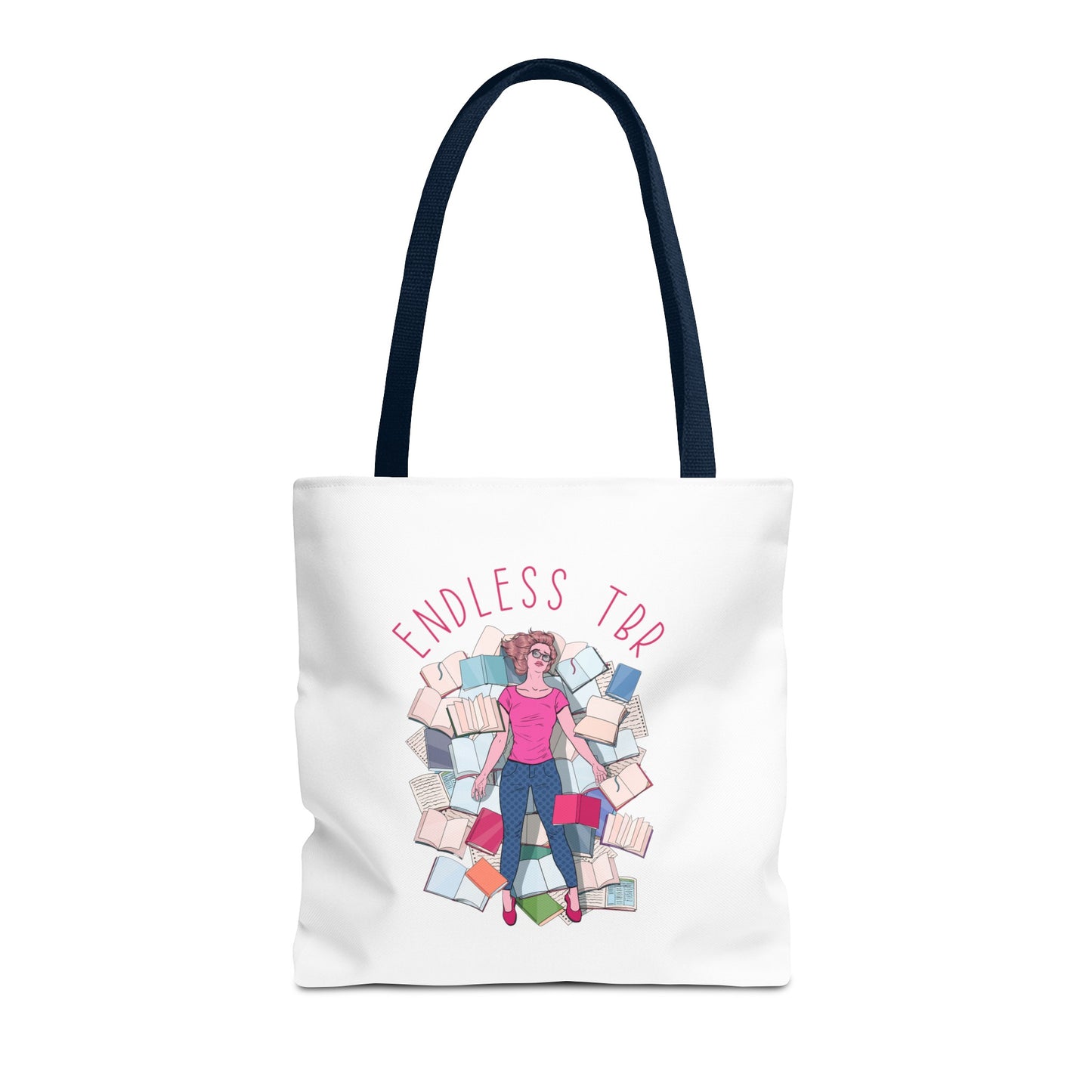 Endless TBR Tote Bag (AOP)
