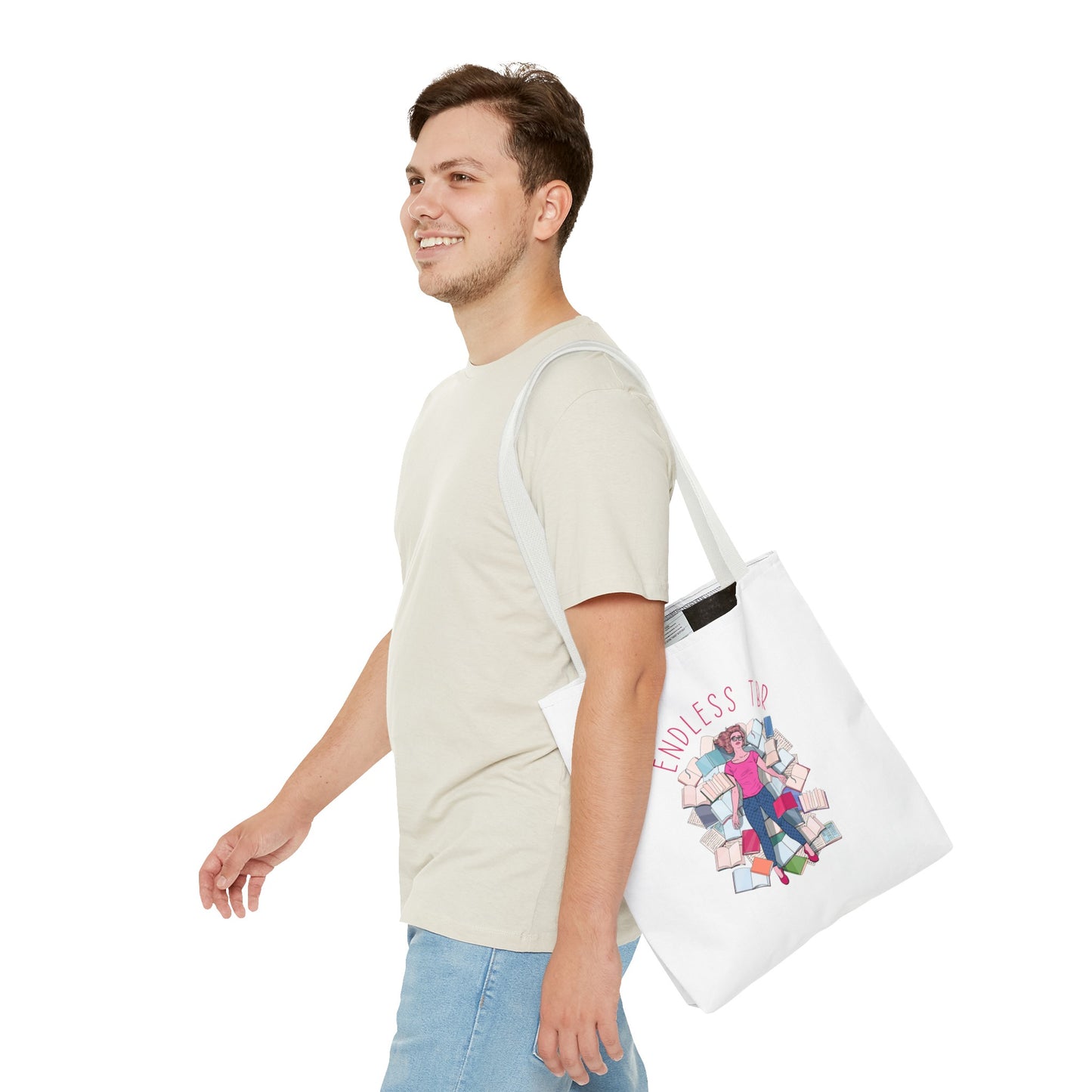 Endless TBR Tote Bag (AOP)