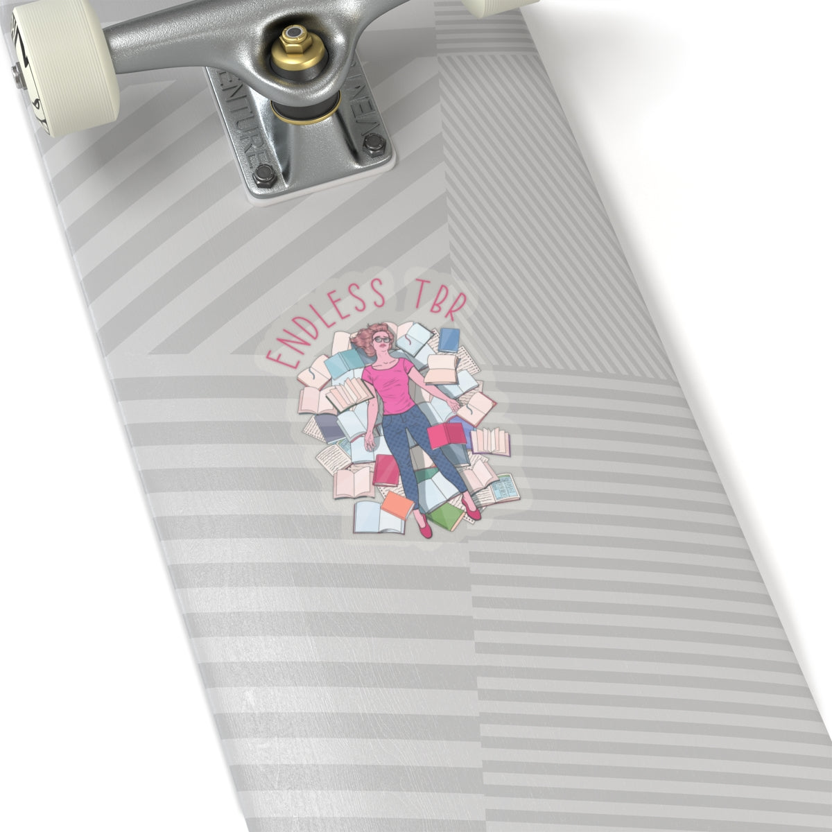 Endless TBR Kiss-Cut Stickers
