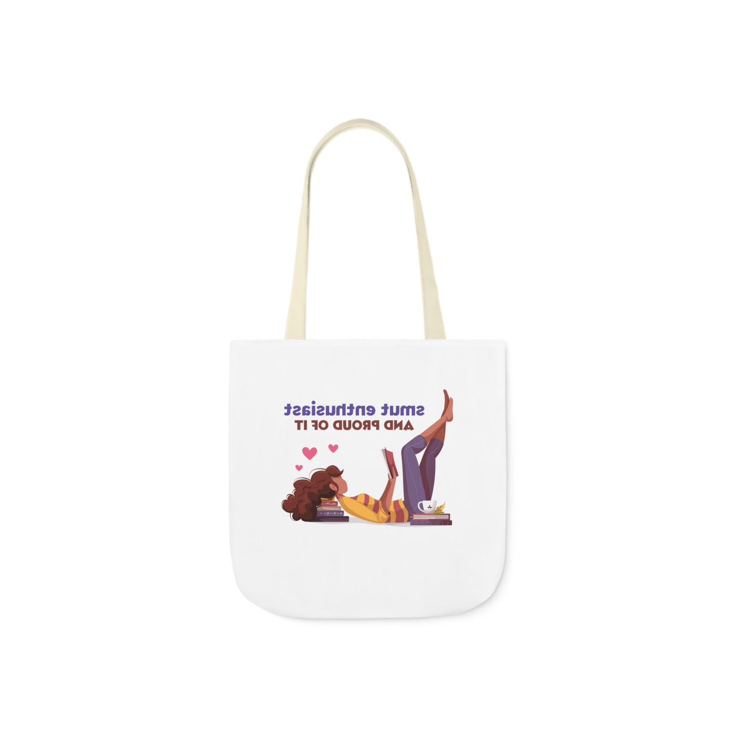 SMUT ENTHUSIAST Canvas Tote Bag, 5-Color Straps