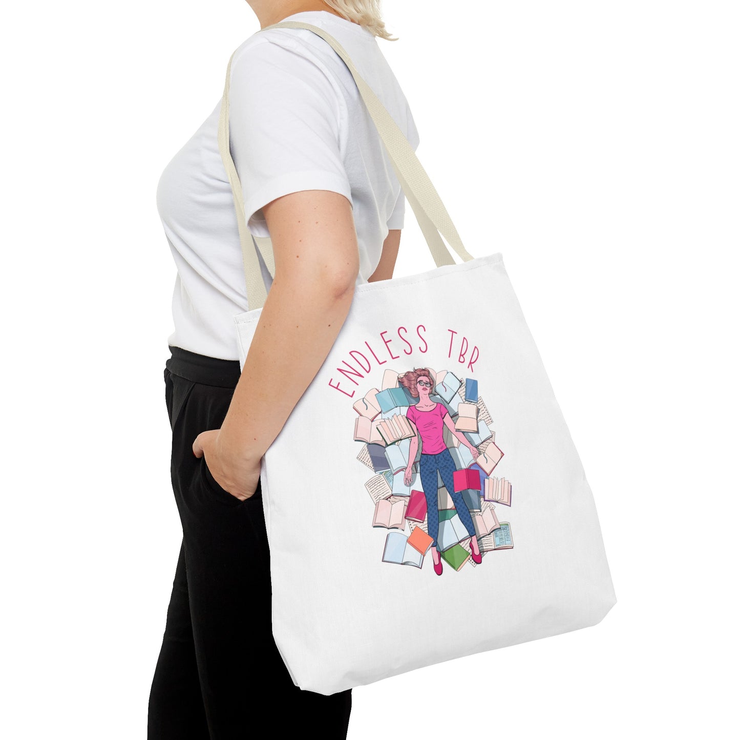 Endless TBR Tote Bag (AOP)