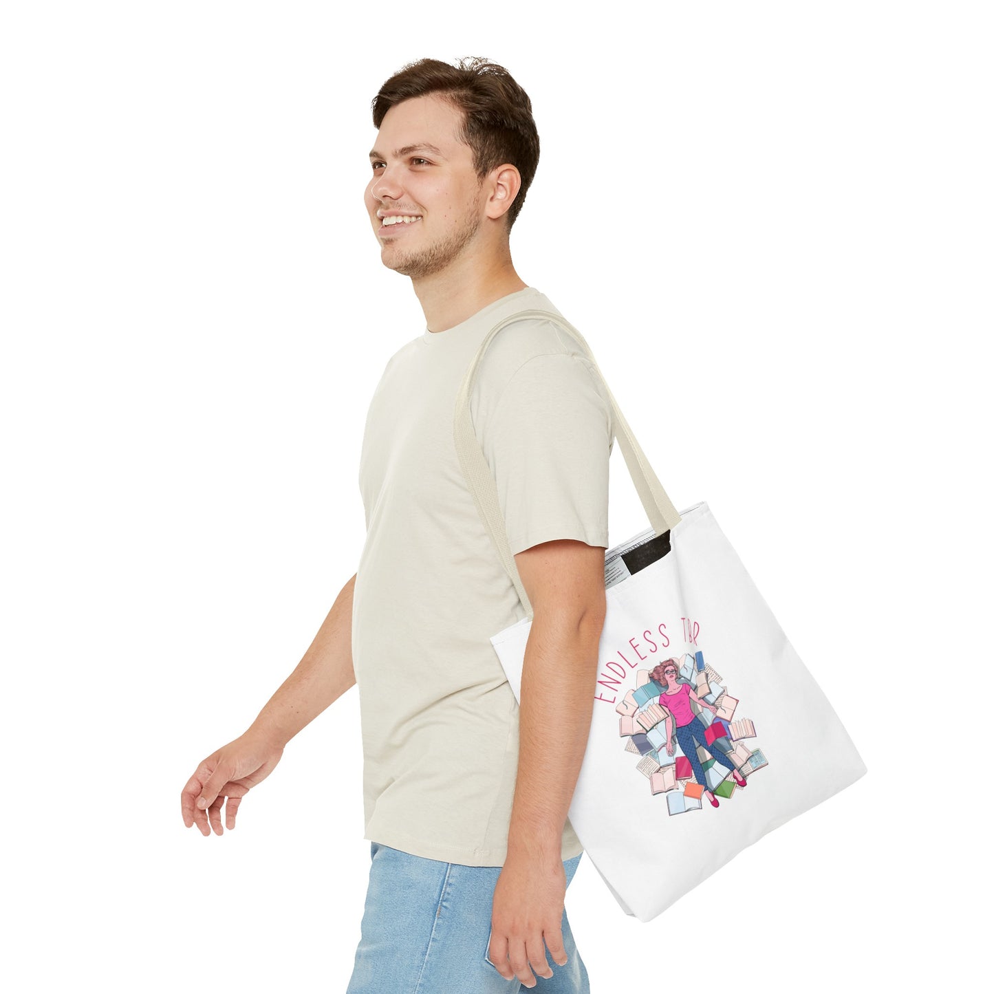 Endless TBR Tote Bag (AOP)