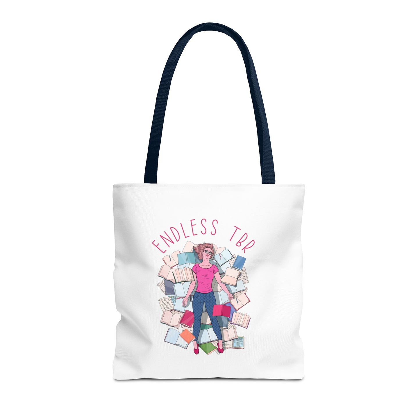 Endless TBR Tote Bag (AOP)