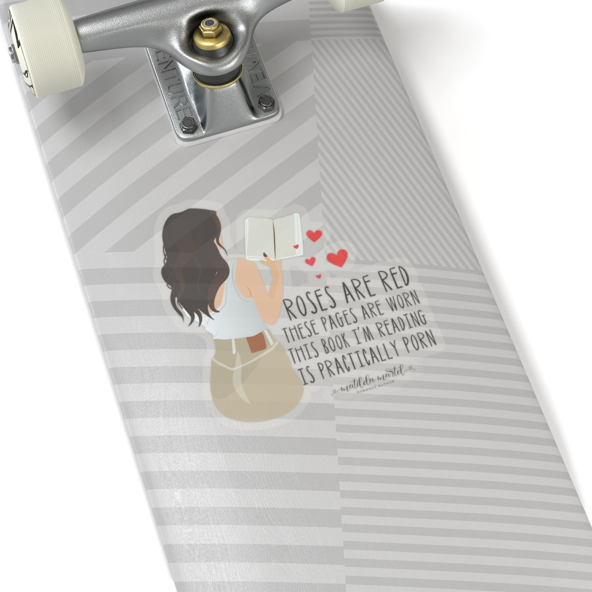 Roses are Red Kiss-Cut Stickers