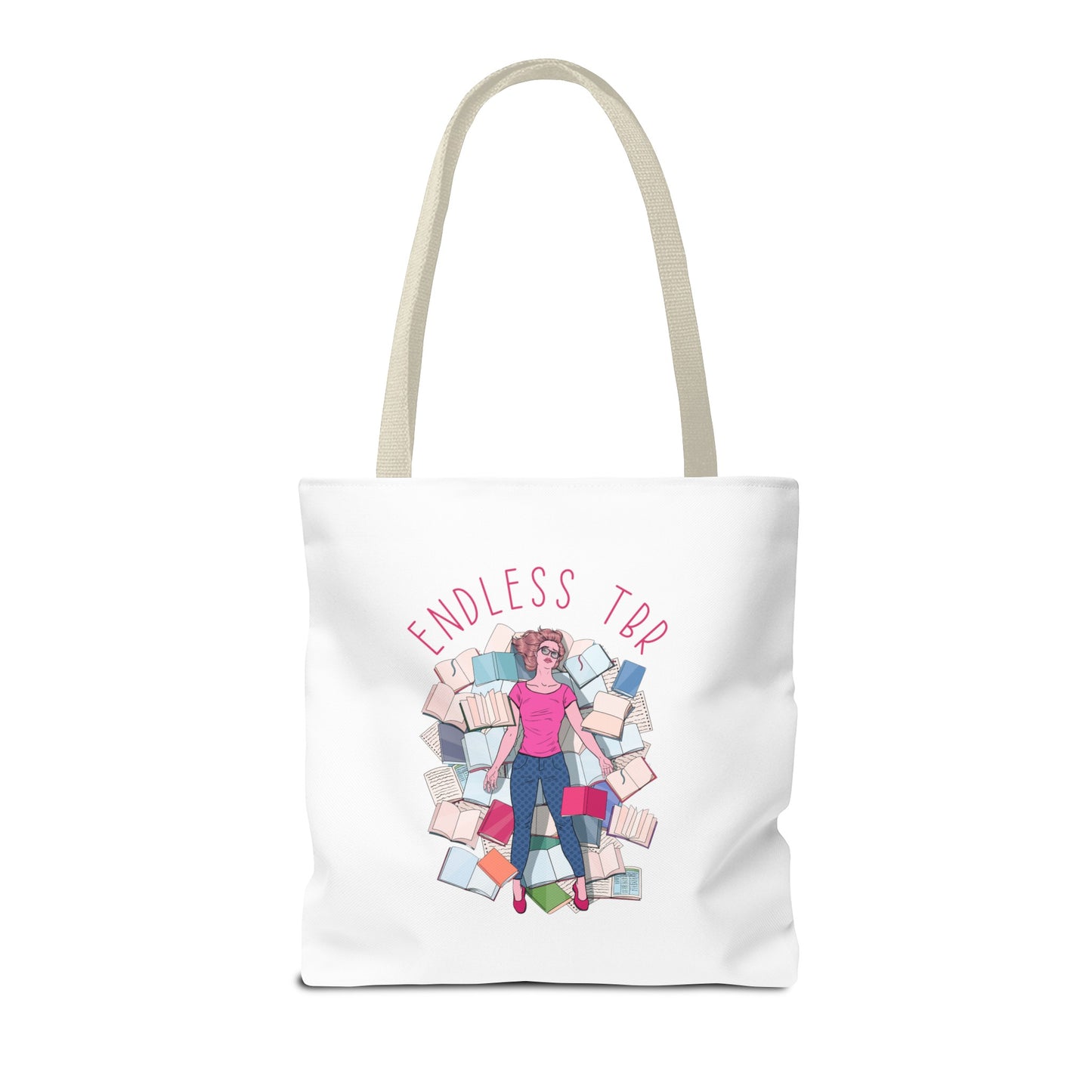 Endless TBR Tote Bag (AOP)