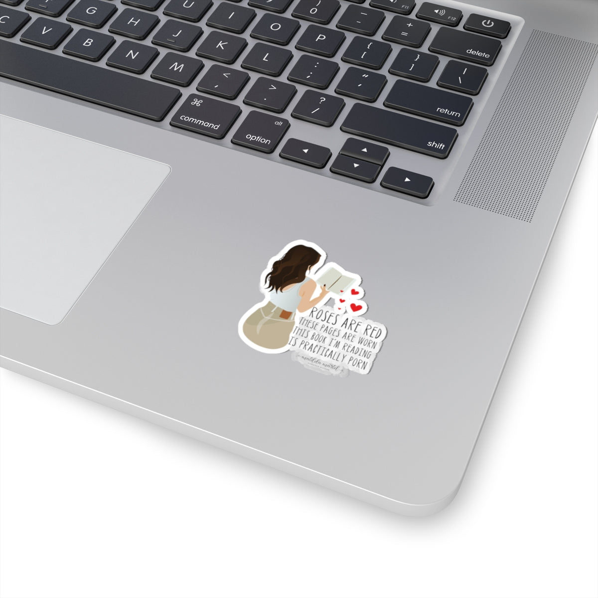 Roses are Red Kiss-Cut Stickers