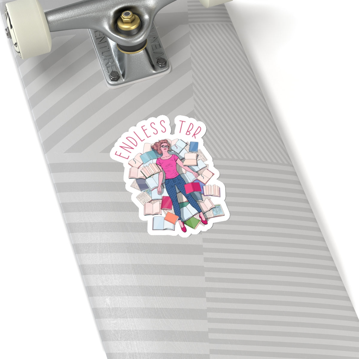 Endless TBR Kiss-Cut Stickers