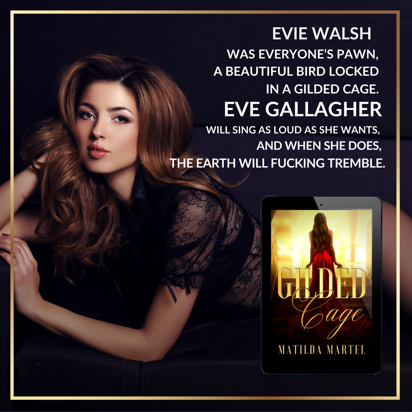 Gilded Cage Signed Paperback